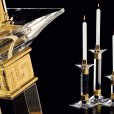 Tomás y Saez, luxury decorative items for interiors, made of crystal, bronze, gold and silver, buy in Spain